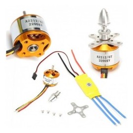 Motor Brushless 2,200KV  SET