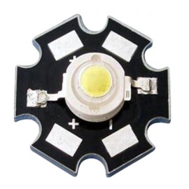 Led 3W con base circular...