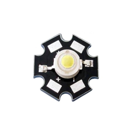 Led 3W con base circular...