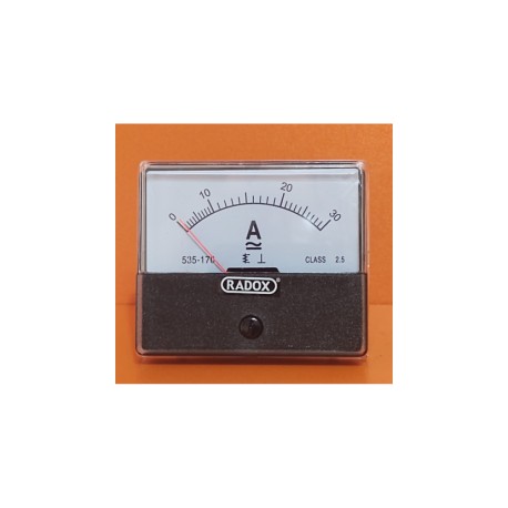 Amperímetro analógico 0-30A