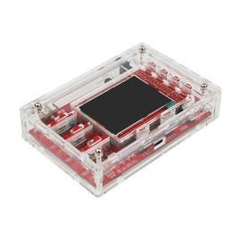 Case Osciloscopio Rojo